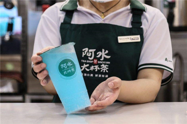 阿水大杯茶加盟店